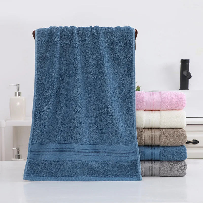 4PCS Bamboo Bathroom Towels 34x74cm 70X140cm