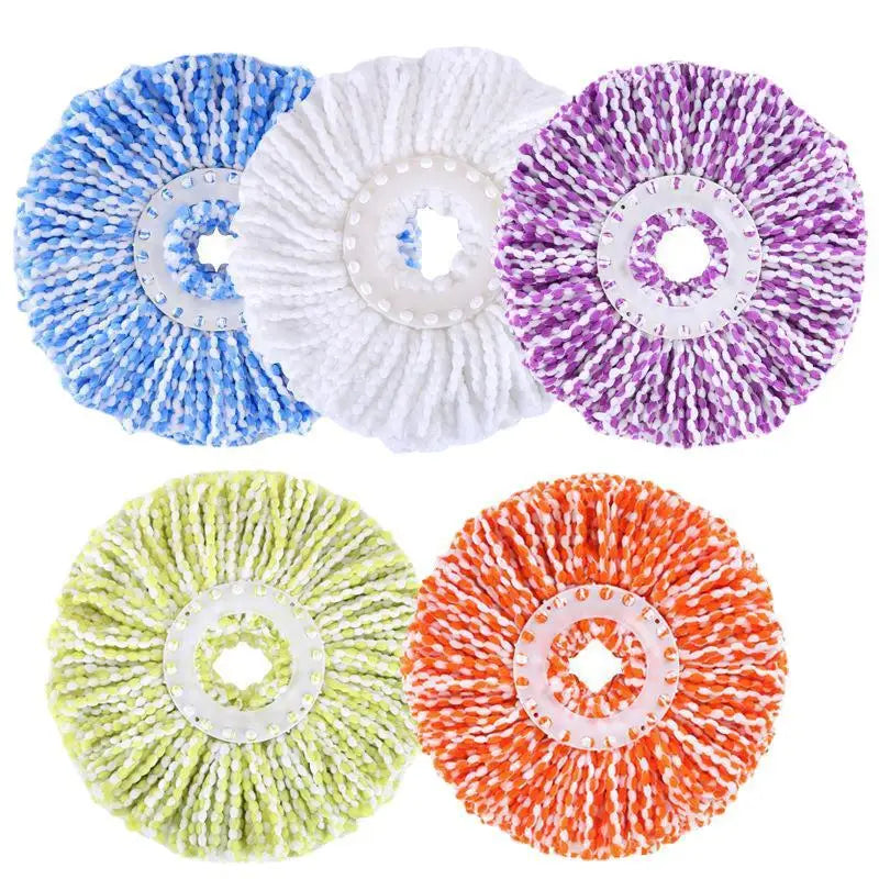 Microfiber Spin Mop and Bucket Cleaning System with