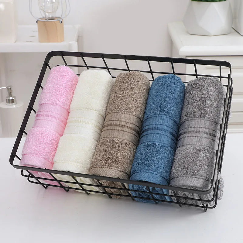 4PCS Bamboo Bathroom Towels 34x74cm 70X140cm