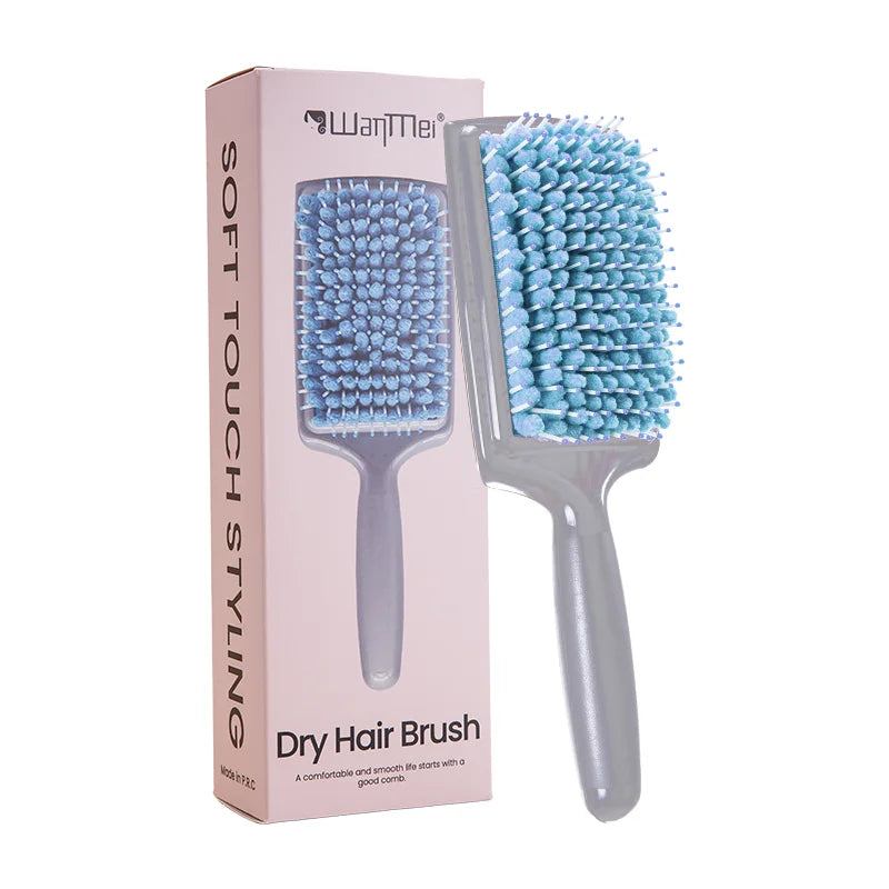 WANMEI Women's Hair Dryer Comb Microfiber Bristles Quick Absorbent Drying Brush Hair Care Protection
