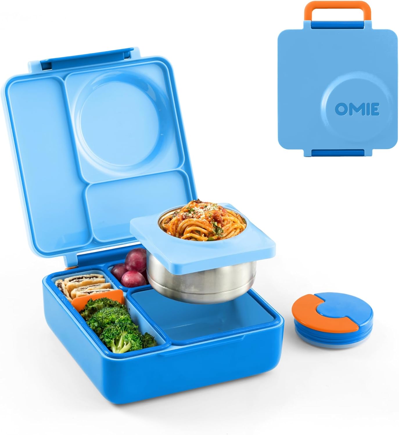 Bento Box for Kids - Insulated Bento Lunch Box with Leak Proof Vacuum Insulated Food Jar