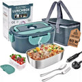 Electric Lunch Box for Adults, 60W Heated Lunch Box 1.5L Hot Food Warmer